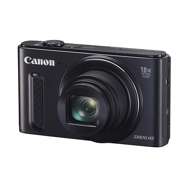 Canon PowerShot SX610 HS 18x Digital Camera Optical Zoom with Charger, SD Card - Image 3 of 4