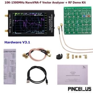 NanoVNA-F Vector Antenna Network Analyzer 10K-1500MHz 4.3" Hardware V3.1 # USA