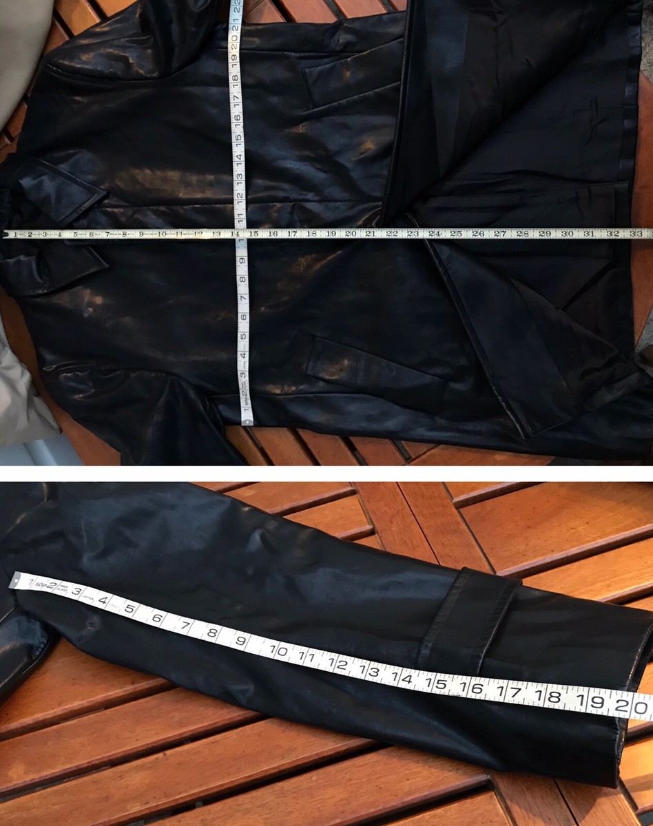 CoSTUME NATIONAL HOMME Vegan Leather Jacket Made in Italy CoSTUME NATIONAL HOMME Vegan Leather Jacket Made in Italy