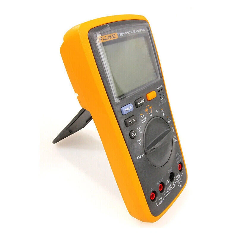 Fluke 18B+ AC/DC Spannung Strom Digital Multimeter Auto/Manual Range LED-Test - Bild 2 von 4