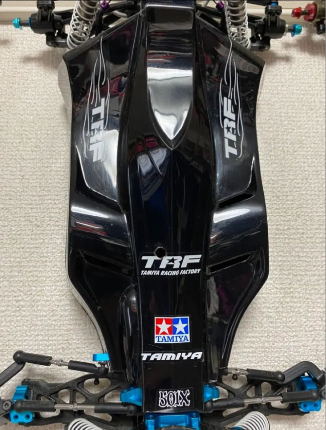TAMIYA TRF501X 1/10 electric RC 4WD Unit and body shell only TAMIYA TRF501X 1/10 electric RC 4WD Unit and body shell only