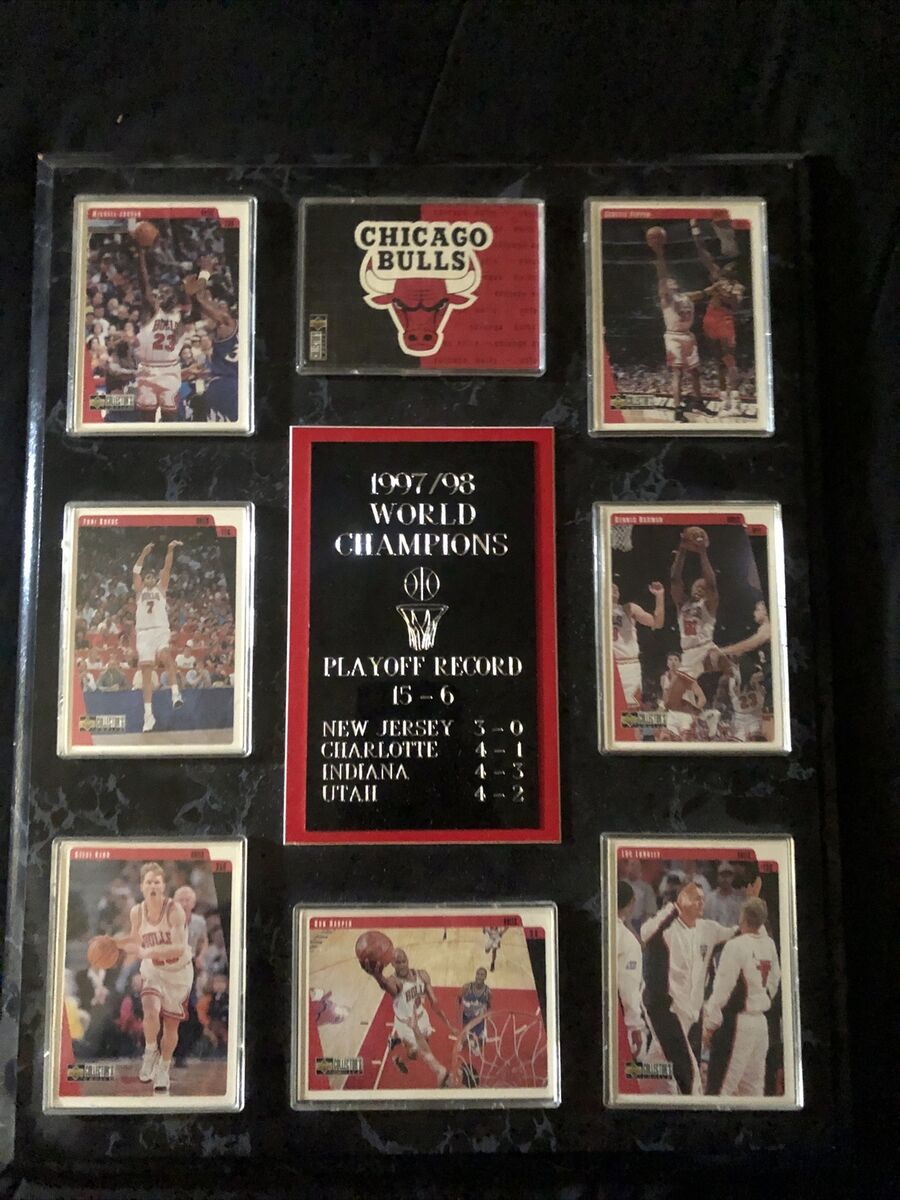 1997-98 Upper Deck Collectors Edition Chicago Bulls World 1997-98 Upper Deck Collectors Edition Chicago Bulls World
