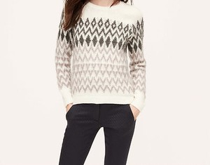 loft fair isle sweater