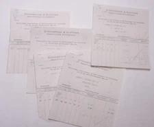 1928 Lamson Goodnow Strawbridge Clothier Invoice Philadelphia PA Ephemera L308C