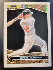 1993 Topps Black Gold Brian Harper card #34