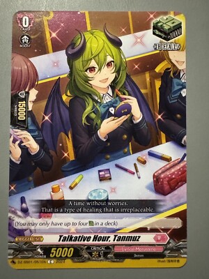 CARDFIGHT VANGUARD TALKATIVE HOUR TANMUZ (LYRICAL MONASTERIO) DZ-SS01/051EN C