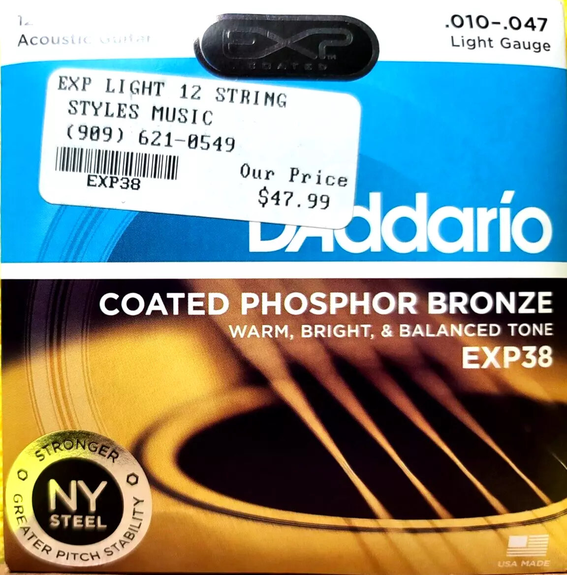 Daddario exp38 2024