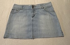 Women s Size 14 Route 66 Denim Mini Skirt