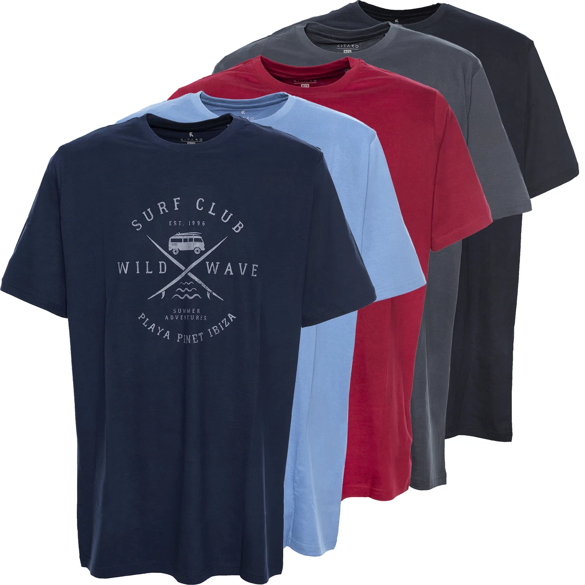 T-SHIRT BASE BEIGE Cotone PEP&co Ragazzo Taglia 5-6 Anni Collo - Foto 4