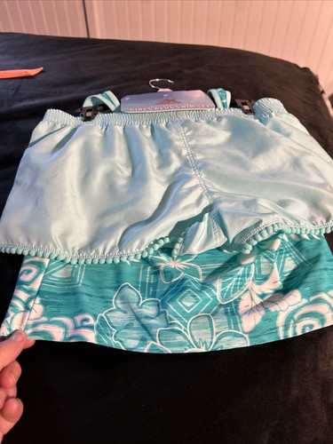 Zeroxposure girls Plus swim set Large 14.5-16.5 Mist Green Floral UPF 30 NWT - Picture 9 of 9