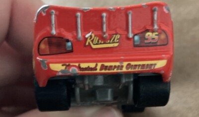 Mattel Disney Pixar Cars Lightning McQueen Rust-Eze 95 Toy Car