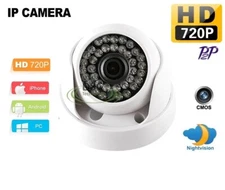 1.0 Megapixel Mini IP Dome Security Camera Indoor 720P