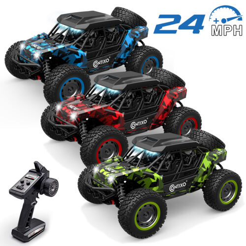 Contixo HC4 Remote Control RC High Monster Car Truck Hobby Offroad 1:16 - Picture 1 of 27