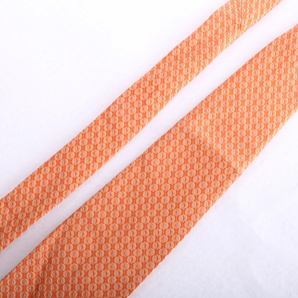 Jos. Corbata de seda A Bank naranja diamante ojo corbata Foto 3 de 4