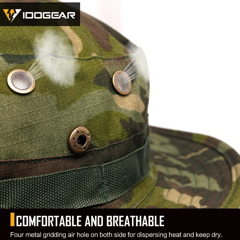 IDOGEAR Tactical Boonie Hat Outdoor Hunting Fishing Hats Headwear Paintball Gear - Image 4 of 4