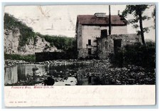 1907 Parker's Mill Mason City Iowa IA Antique Posted Chas E. Mann Postcard