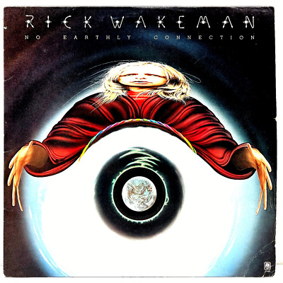 Rick Wakeman No Earthly Connection x1976 Vinyl A&M Records 1st Press
