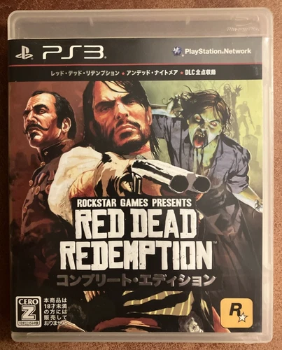 PS3 JAPAN IMPORT PlayStation 3 Red Dead Redemption Complete Edition Used Tested