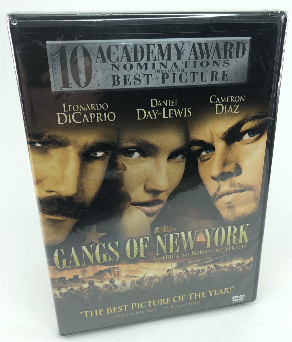 Gangs of New York - New & Sealed Region 1 DVD - 2 Disc Set