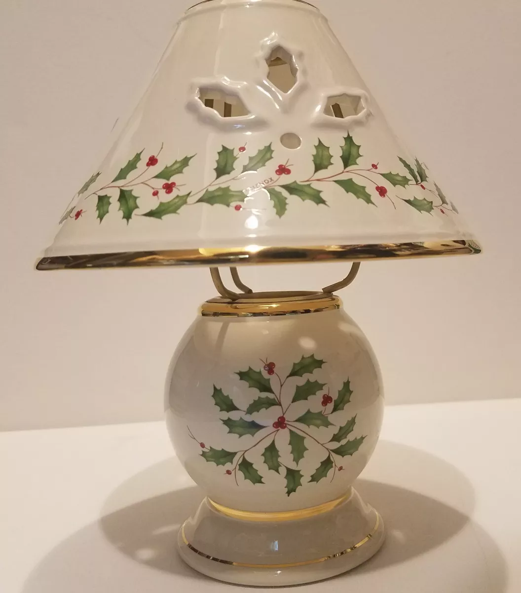 Lenox christmas candle lamp deals