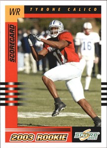 2003 Score Scorecard Tennessee Titans Football Card #301 &hellip;