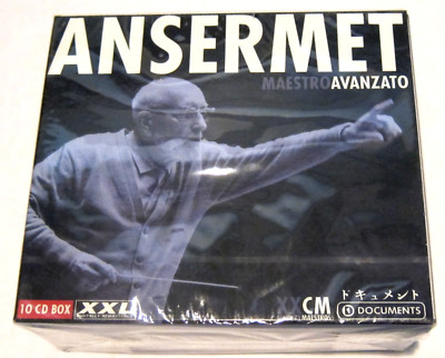 Ernest Ansermet Maestro Avanzato (10 CDs,2004) Document Brand New