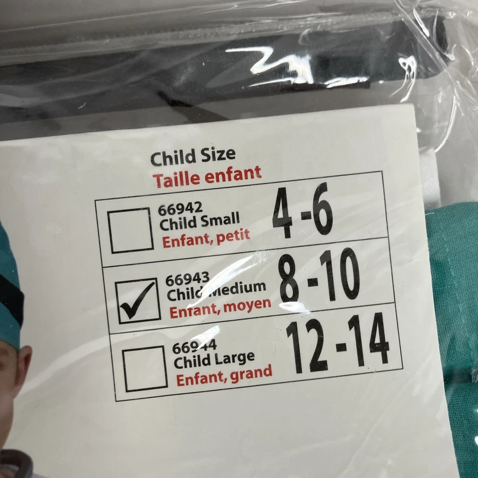 Foro Novedades 66943 Cirujano Jefe Niño Disfraz Halloween para Niño Mediano 8-10 Foto 3 de 4