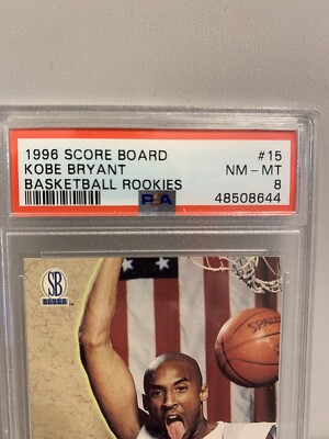RC HOF PSA 8』Kobe Bryant Lakers rookie 1996 - 1997 Flair Showcase