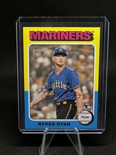 2024 Topps Heritage - Ryder Ryan - Flip Stock Parallel #326  Seattle Mariners