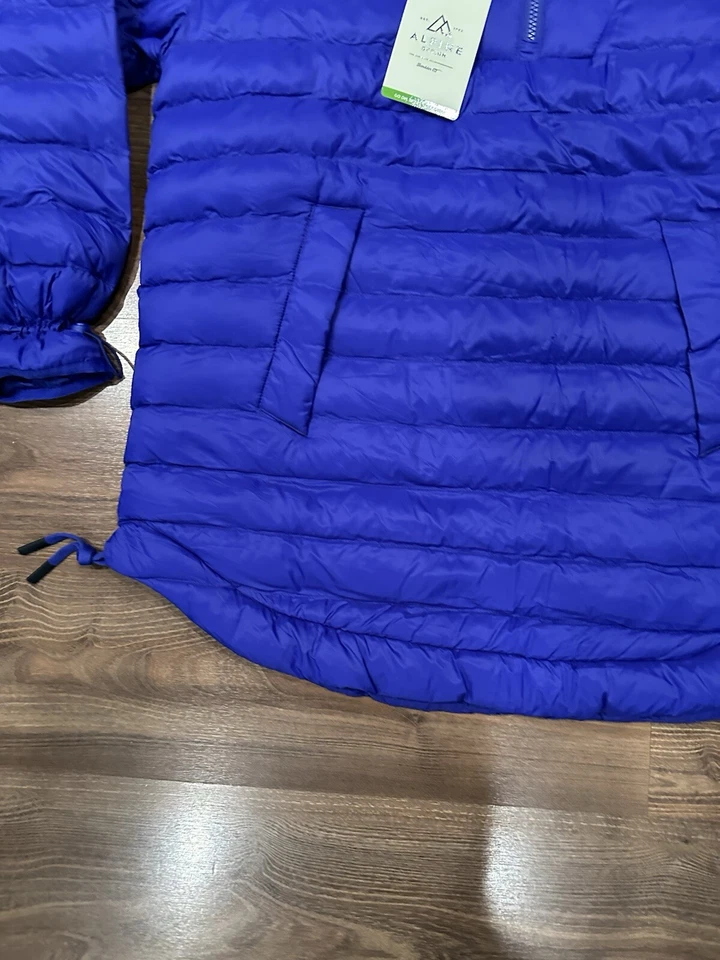 ALPINE Designs Women’s Size MED Mountainside Mist Anorak Dark Blue NWT $125 - Image 4 of 4