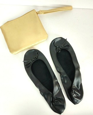 dr scholl's ballet flats foldable