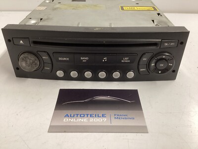 Citroen C4 Autoradio Radio Audio mit Gebrauchsspuren  CD Player 8634360613