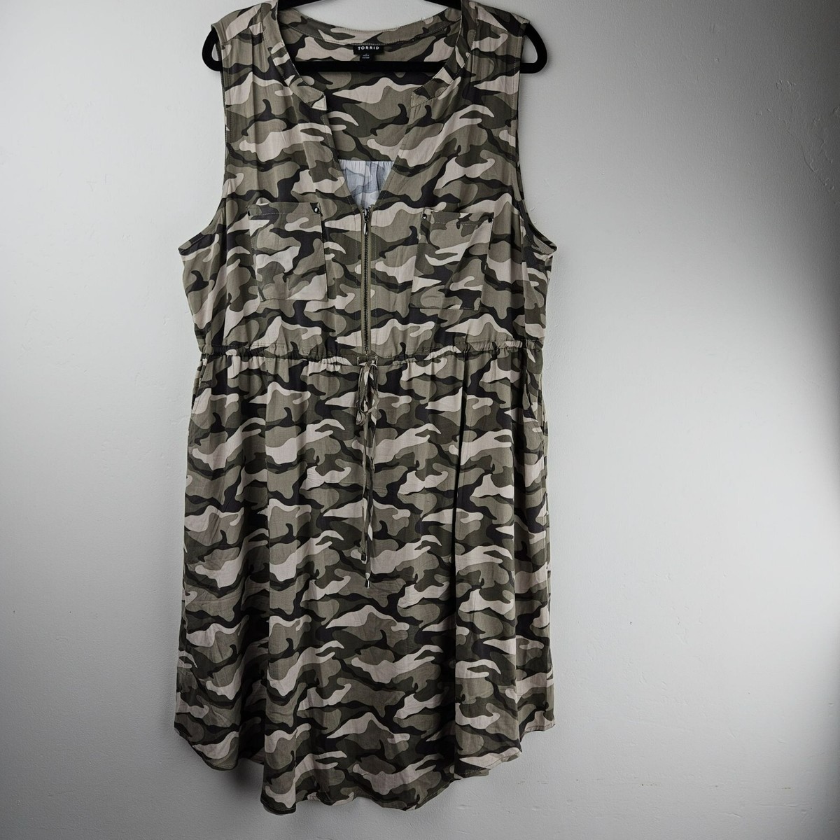 Womens Clothing Camo Print Shirt Dress Womens Dresses Camo T Shirt
