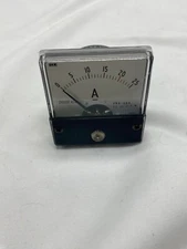 Daiichi Keimi meter 0-25A, PXK-60A 58mm square face 48mm screw centers