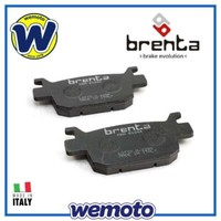 Organische BremsbeläGe Hinten Brenta FüR Honda NSS 250 Forza Z (Abs) 2006