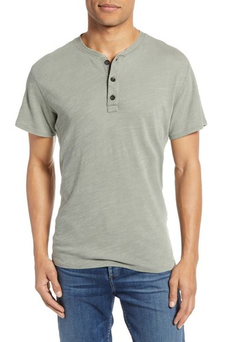 Classic Henley Short Sleeve T-Shirt | eBay