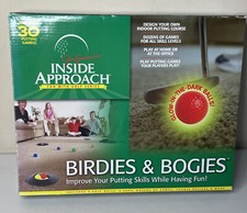 NIB Jim Sowerwine Inside Approach Fun with Golf Putting Course Birdies and Bogie