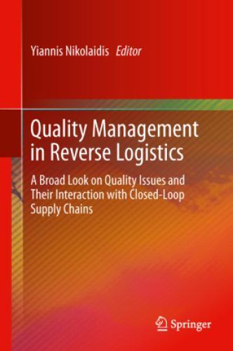 Thumbnail - Quality Management In Reverse Logistics A Broad Look On Quality Issues