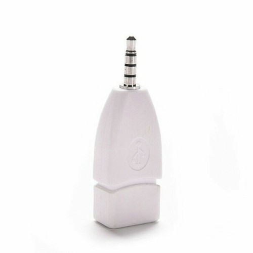 AUX Audio 3.5mm Male Plug To USB 2.0 Female Converter Adapter Jack MP3 Car Parts - Picture 4 of 10