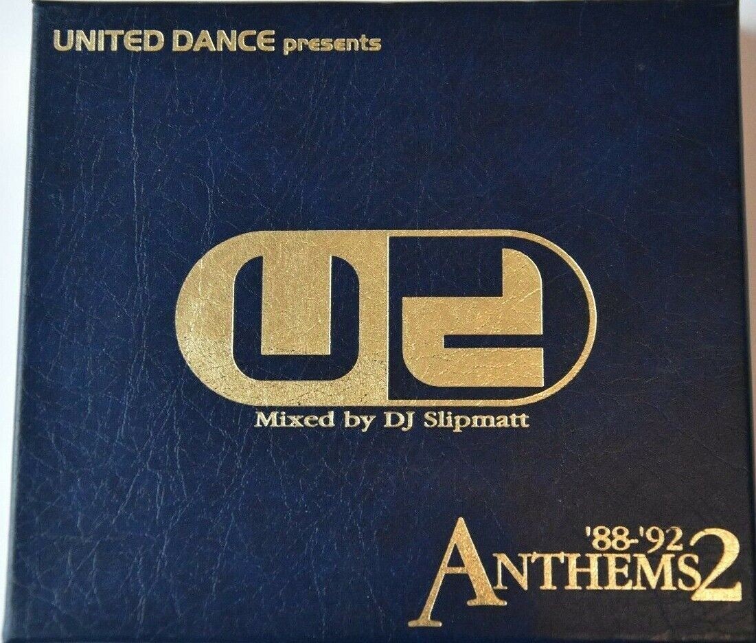 DJ SLIPMATT ANTHEMS 2 United Dance '88'92 deluxe 2 CD box house techno