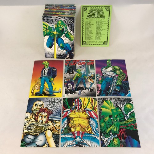 THE SAVAGE DRAGON Images/1992) Complete Trading Card Set ERIK