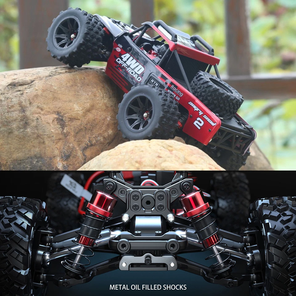 For RC Truck Buggy Car 1/14 Brushless 45&75KPH 2S or 3S LiPo MJX Hyper Go 14209 - Image 4 of 4