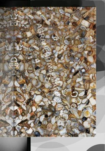 Random Agate Rubana With Gold Table Dining Top Living Room Decor E201 - Picture 4 of 8