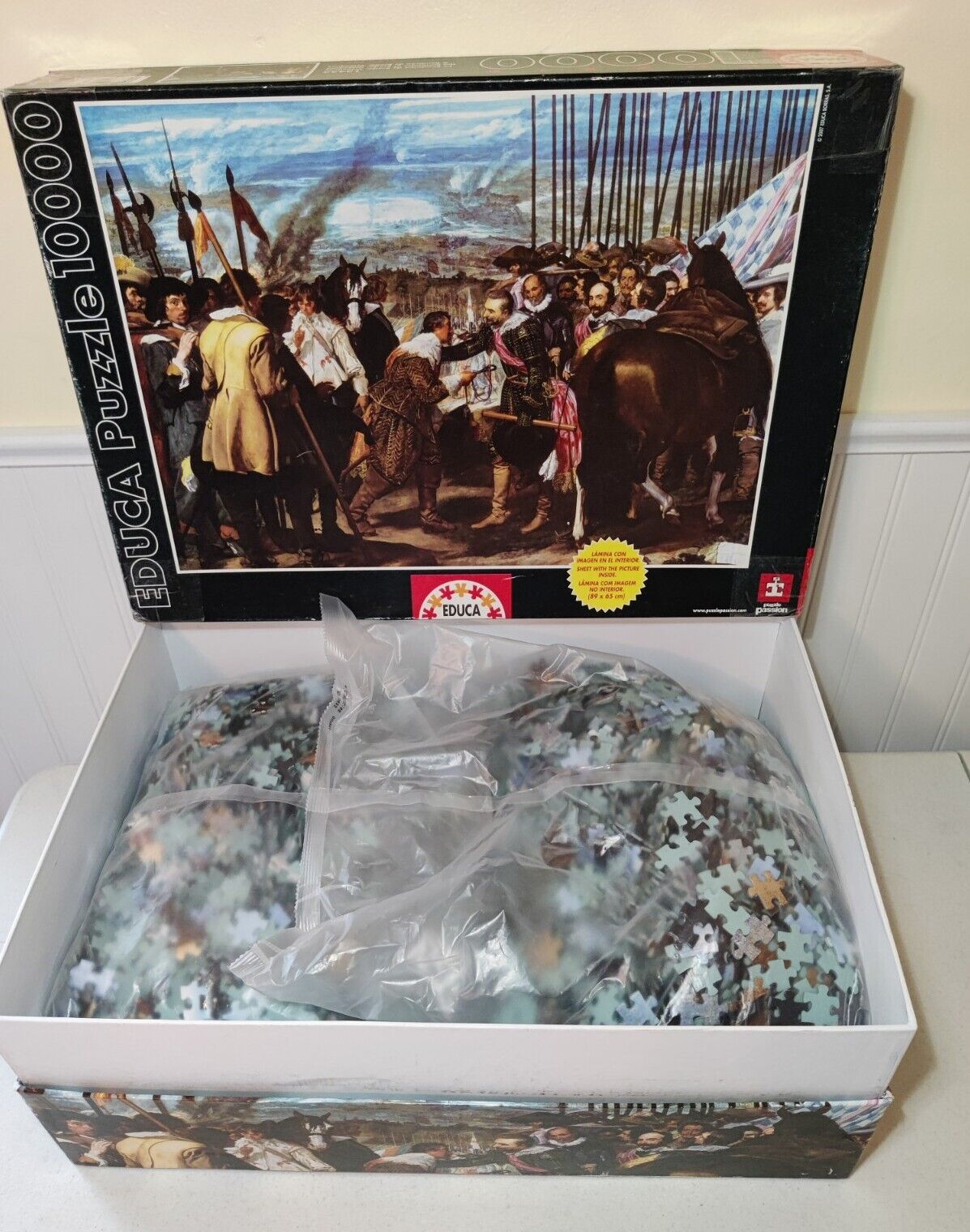 Puzzle 10000 Educa The Surrender of Breda Diego Velázquez for sale online