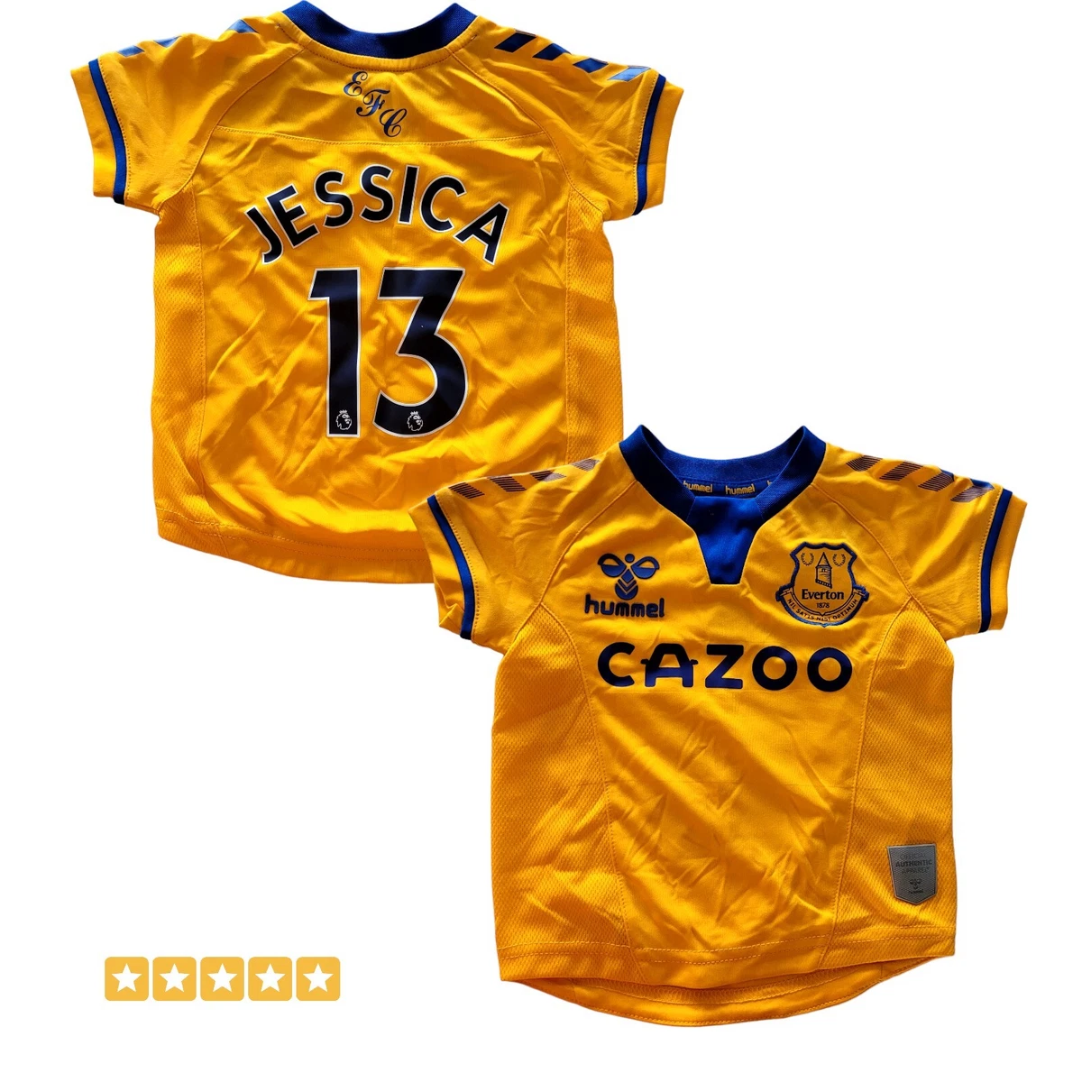Everton FC Baby Shirt Top Image 1