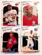 1988 Fleer Baseball, #1-200, You Pick, COMPLETE YOUR SET!!
