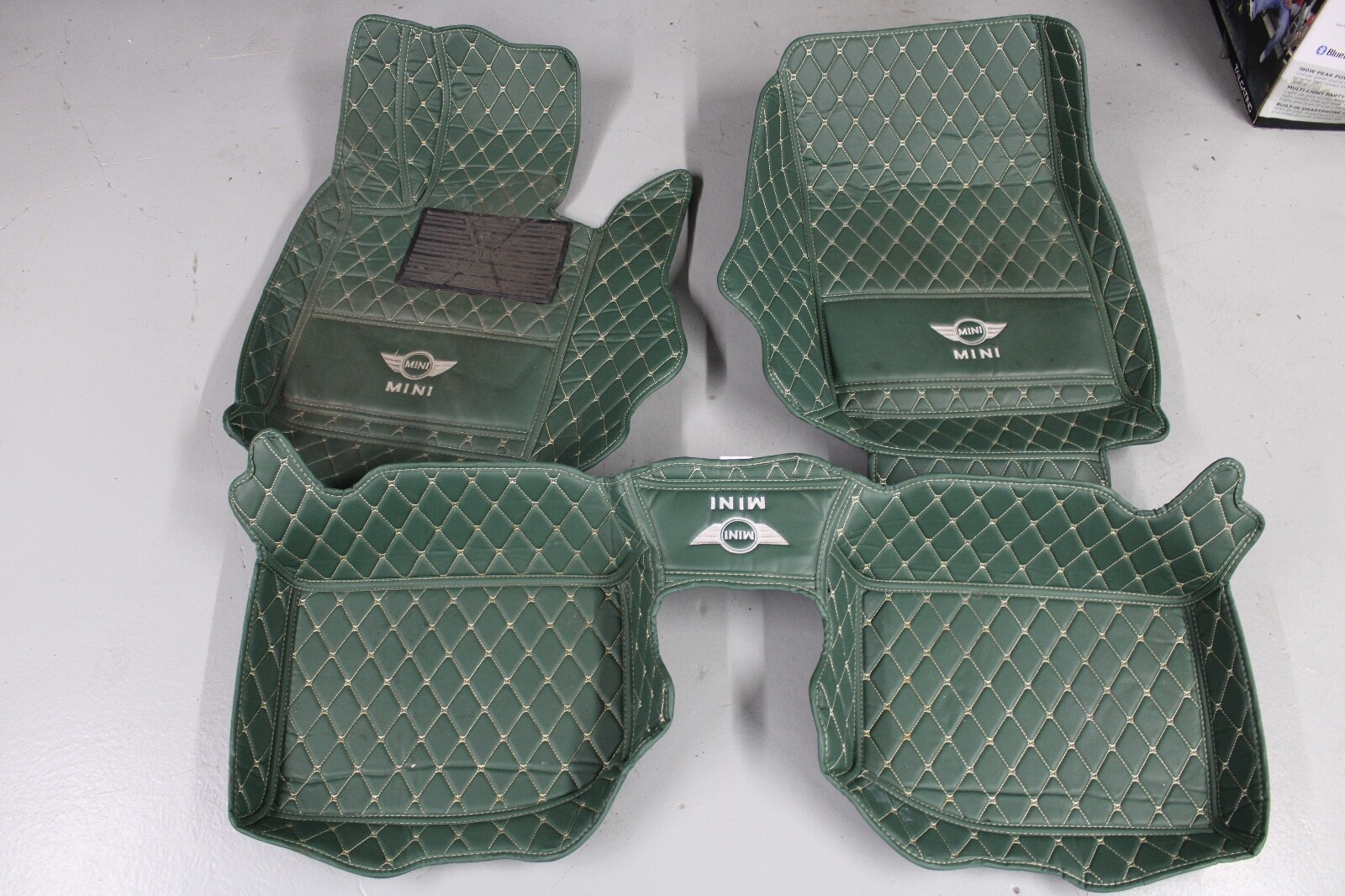 1116 Mini Cooper Countryman R60 R61 Front Rear Rubber Floor Mats Set
