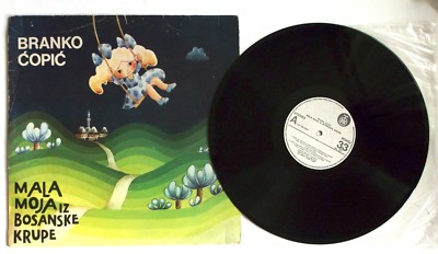 Disco Vinile 33 Giri LP Branko Copic Mala Moja IZ Bosanske Krupe