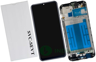 Original OEM Für Samsung Galaxy M21 M215 Display Bildschirm LCD +Rahmen