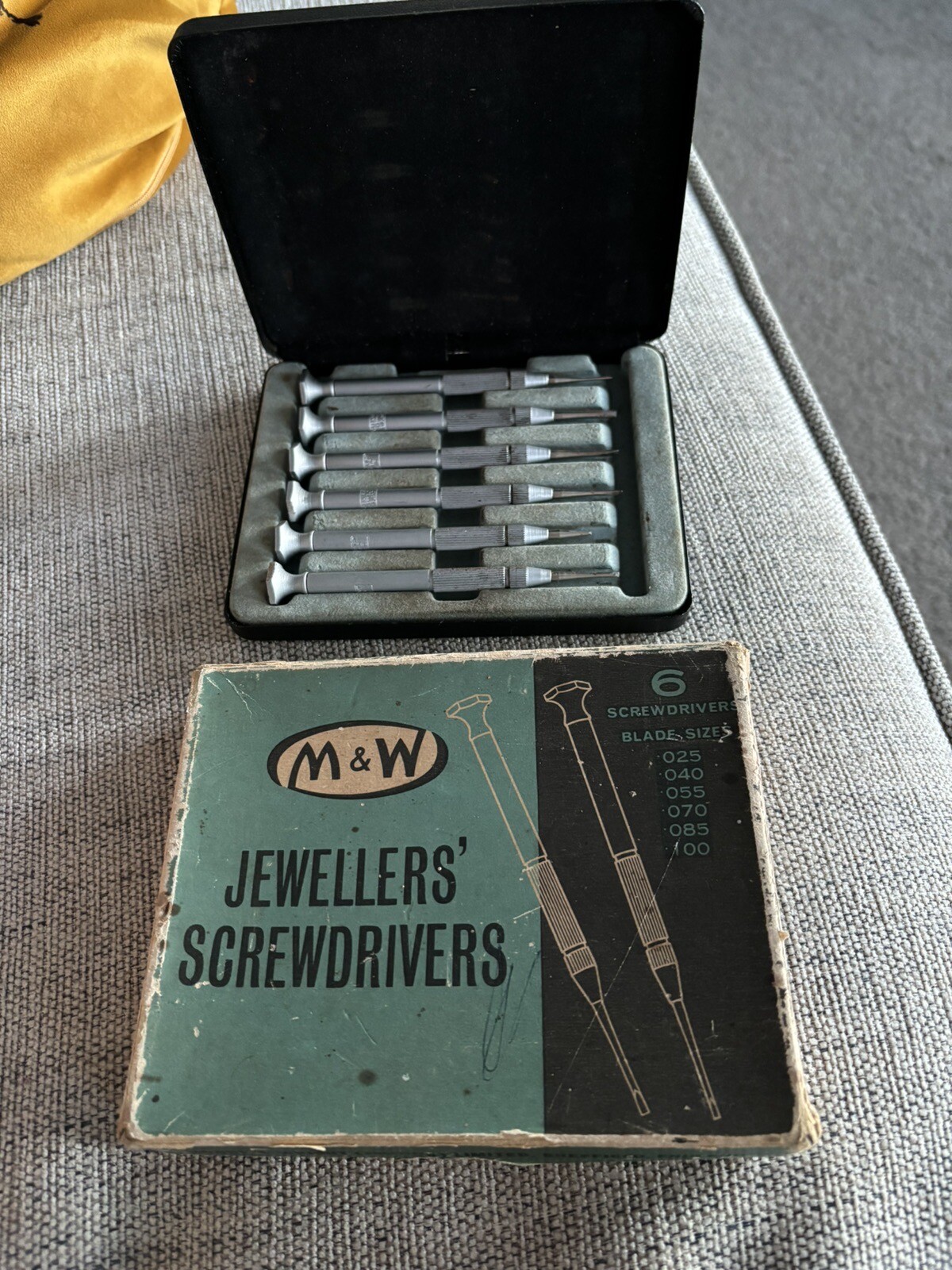 SIX VINTAGE MOORE & WRIGHT JEWELLERS WATCH REPAIRER SCREWDRIVERS BOXED 777/1 SET eBay